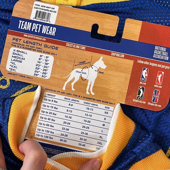 Pets First NBA Western Conference Mesh Jersey for Dogs - Picture 2 of 3